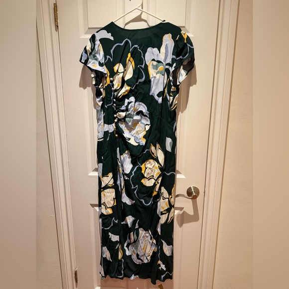 NWT Reformation Frasier Midi Dress Es Lyra - Size 16 - Picture 2 of 6